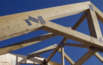 Neuadd Cross roof trusses for new builds and additions